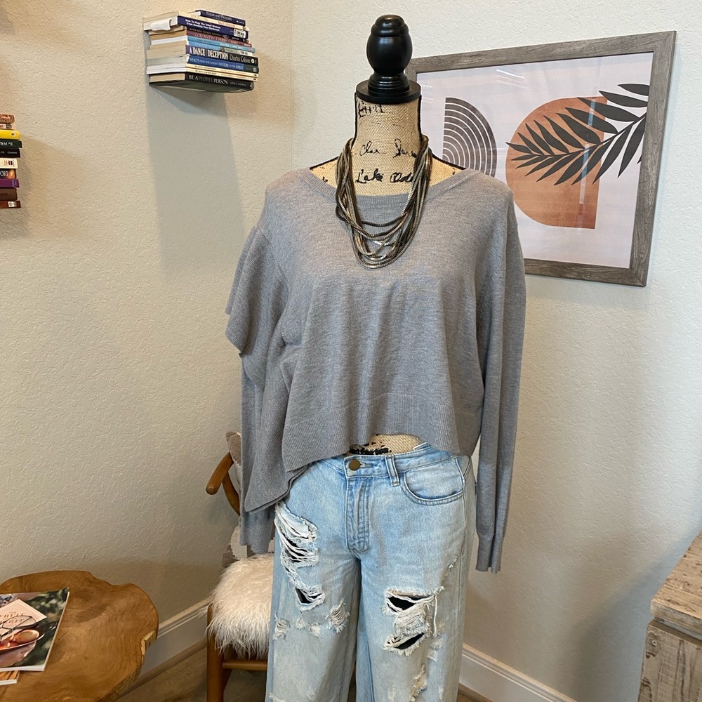 Zara crop sweater